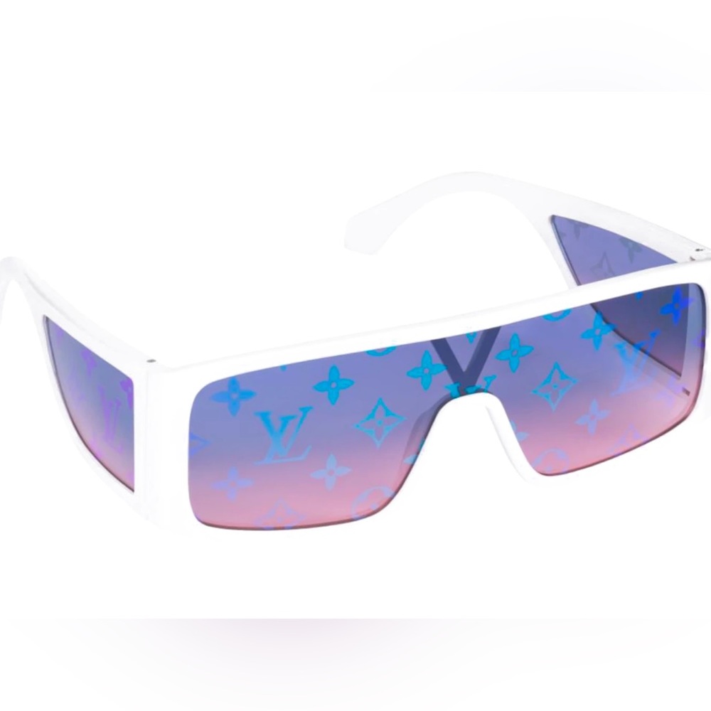 COPY - LOUIS VUITTON “Sideway LV” Sunglasses RARE
